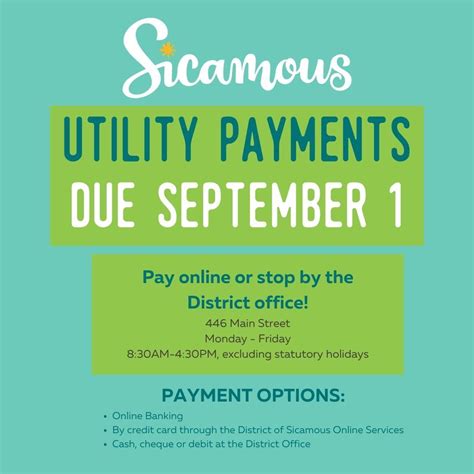 Monday – Thursday UTILITY SERVICE INFORMATION DUE .